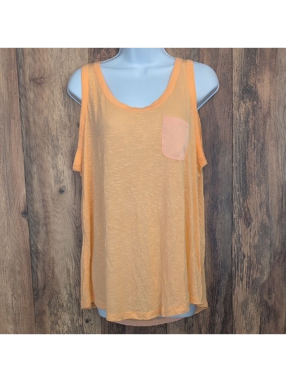 NWT Attention Apricot Pocket Tank Top XL         -623W